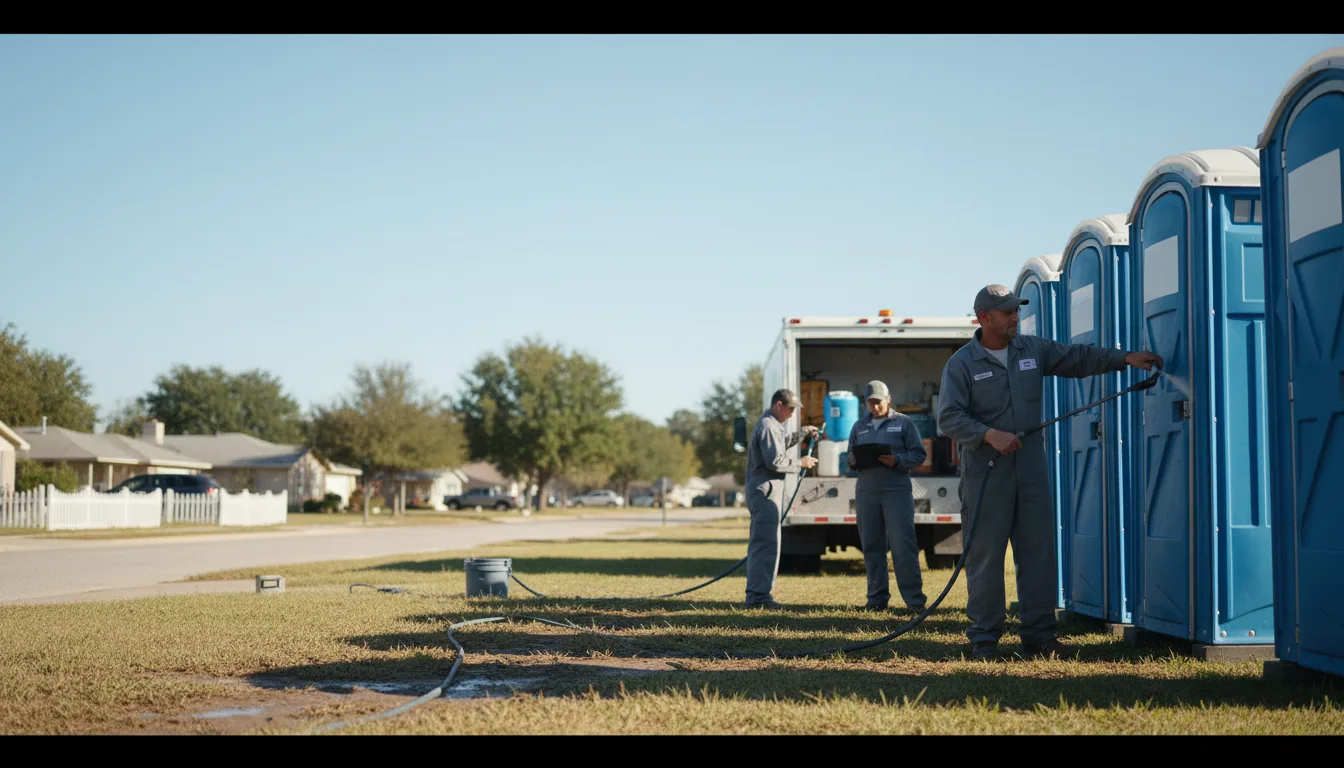 Long-Term Portable Toilet Rental in Clifton, TN near me